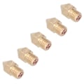 Miniatyrbillede 5 af 8: 5 stk. 3D-printer dyse i messing med høj varmeledningsevne til CR10 1,75 mm filament 0,8 mm