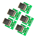 Miniatyrbild 4 av 5: 25 stycken USB Typ B Hona Breakout Board till DIP-omvandlare Adapter