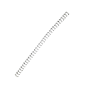 Miniatyrbillede 8 af 8: 100 STK 9,5 mm Sort A4 Størrelse 34 Tænder 3:1 Double Loop Tråde Binding Wire Kalender Bindejern