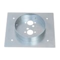Pikkukuva 4 / 5: Lämmittimen asennuslevy ruostumaton teräs torni Planar 60mm