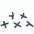 Miniatyrbillede 4 af 4: 12-pak 16 mm 3-vejs PVC-fittings til kraftig drivhusramme fra Zekai