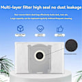 Miniatyrbillede 4 af 5: 21 stk. reservedele til Ecovacs X8 PRO X8 PLUS AI støvsuger som vist