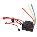 Pikkukuva 5 / 8: 60A ESC vedenpitävä elektroninen nopeudensäädin lisävarusteet 1/10 RC-automallilleMusta