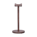 Miniatyrbillede 6 af 8: Hovedtelefonstativ Valnød Unik Form Bærbar Stabil Headset Holder Hanger Display Rack
