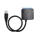 Miniatyrbilde 1 av 8: USB3.0 til SATA-adapterkabel Datakabel for 2,5-tommers mobil harddisk