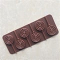 Miniatyrbillede 1 af 3: Silikon Lollipop Form, 2-pak med pinde - 6 hulrum