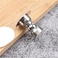 Miniatyrbilde 4 av 4: Magnetisk dørstopper, 2-pakning, kraftig rustfritt stål, myk fangst, veggmontert dørstopper