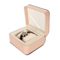 Miniatyrbillede 8 af 8: Kvinder Watch Rhinestone Dial Golden Pointer Quartz Movement PU læderrem armbåndsur