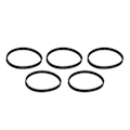 Miniatyrbillede 4 af 8: 5 stk 3D-printer-tandremsremskiver Neopren Synchronous Pitch 5mm 230~260℃5412-0009-0275