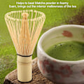 Miniatyrbillede 2 af 8: Naturlig bambus te piskeris Chasen forberedelse af Matcha-pulverbørsteværktøj (72 ben)