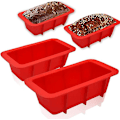 Miniatyrbillede 2 af 5: Sæt med 2 stk. kageforme Praktisk silikoneform til bagning (tilfældig farve)