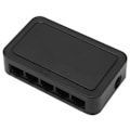Miniatyrbild 7 av 8: 5-portars Gigabit-nätverksswitch Liten Ethernet-splitter Nätverksswitch Skrivbord Plug and Play Fläktlös Nätverksswitch 100-240V EU-kontakt
