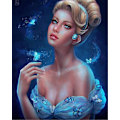 Pikkukuva 1 / 3: 5D- diamond painting - 30x40 cm ristipisto taide- ja set aikuisille ja lapsille, tee-seinän koristelu tekojalokivikristallitimanteilla