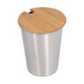 Miniatyrbild 3 av 8: 350ML Bärbar Enkelsidig Rostfritt Stål Mugg med Lock Stackable Kaffe Öl Mjölk KoppRostfritt Stål Färg