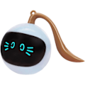 Miniatyrbild 1 av 4: Interaktiv Kattleksaksboll Kattungeboll Leksaker med Färgglatt LED-Ljus USB Uppladdningsbar Automatisk
