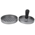 Miniatyrbild 2 av 8: Zink Aluminiumlegering Non-stick hamburgerpressmaskin Verktyg för att göra form till kökstillbehör