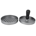 Miniatyrbillede 2 af 8: Zink aluminiumslegering non-stick hamburgerpressemaskine værktøj til støbeforme til køkkentilbehør