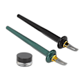 Pikkukuva 3 / 8: Silikoninen Eyeliner Tool Set Eyeliner Guide Wand Vedenkestävä Pitkäkestoinen Geelinen Eyeliner Meikkitaiteilijalle