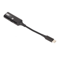 Miniatyrbild 7 av 8: Dubbel typ C hörlursadapter stöder 60W PD QC snabbladdningsenhet USB C hörlursuttag Adapter för hörlurar
