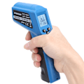 Miniatyrbilde 5 av 8: 50℃550℃ Berøringsfri infrarød termometer Industriell håndholdt LCD digital temperaturtester