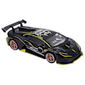 Miniatyrbillede 7 af 8: 1/32 Legering Støbt Model Sportsvogn Simulering Lyd Lys Træk Tilbage Superbil til Børn Sort