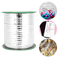 Miniatyrbild 4 av 8: 400 Yards Twist Slipsar Godispåse Bakning Förpackning Presentkartong Blomma Twist SlipsarSilver