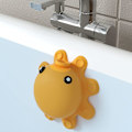 Miniatyrbillede 1 af 5: Badekar Overløbsafløbsdæksel - Badekar Overløbsafløbsdæksel, Blødgøringsbad Overløbsafløbsdæksel (Silikone, Gul)