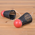 Miniatyrbild 2 av 6: Fiskefoder Badminton Form Lockbete Fiskefoder Fiskeutrustning Verktyg