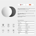 Miniatyrbillede 5 af 5: 2 stk. Tuya ZigBee Smart Knob Switch med Smart Life App Scenarier
