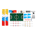 Miniatyrbillede 1 af 8: Træbørnefodboldbord Indendørs Minispils Fødselsdagsgave Forældre-barn Træning Dreng Bordfodbold Lærende Legetøj