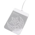 Miniatyrbillede 6 af 8: Eid Ramadan Vindueslys 3D Måne og Stjerne Islam Mubarak Ramadan Dekorative Lampe til Udendørs Indendørs Soveværelse Ferie