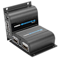 Miniatyrbillede 3 af 8: HD til RJ45 enkelt netkabel 60M infrarød IR loop output extender LKV372Pro 100-220V forsyningsspænding EU-stik