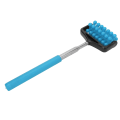 Miniatyrbillede 7 af 8: Teleskopisk massager Rygmuskelrulle Justerbar Ryghoved Arm Scratch Roller til Muscle RelaxSky Blue