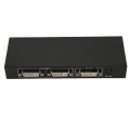 Pikkukuva 8 / 8: DVI Splitter 1 in 2 Out -tuki 30 36-bitin värin 4K häviöttömän lähetyksen kaksoisnäyttöä Jakelumonistin 100-240V EU-pistoke
