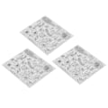 Miniatyrbilde 5 av 8: 3 stk. gjennomsiktige TPR-stempler, attraktive dekorative DIY-stempler for preging for kortlaging og scrapbooking