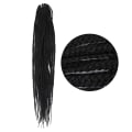 Miniatyrbilde 5 av 8: Twist Braid Hair Sort høytemperatur syntetisk hårforlengelse Heklet flettehår