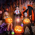 Pikkukuva 4 / 5: Halloween Tumma Taika Korkki Juomapullo Pyöreä Pallomainen Lasipullo Velho Tumma Taika Juomapullo Halloween Rekvisiittaa varten ack)