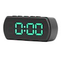 Miniatyrbillede 3 af 8: Digitale vækkeure Snooze temperatur 12 24 timer Lille elektronisk skrivebordsur med LED-skærm til køkken Kontor Soveværelse Grøn