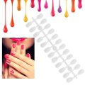 Pikkukuva 2 / 8: 240 kpl Pyöreitä tekokynsien kärjet Color Card Polish Gel Display Practice Palette Manicure Tool 01#