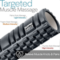 Pikkukuva 2 / 5: Core Balance Foam Roller syväkudoshierontaan, Trigger Point Grid -urheiluhierontalaite, Fitness Gym Physio (musta)
