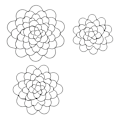 Miniatyrbillede 1 af 5: 3-pak Blomsterfrø Wire Blomsterarrangeringsværktøj Blomsterlågsarrangør