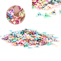 Miniatyrbild 7 av 8: Konfetti Blomformade Glitter Paljetter Färgfest Bröllop Strö Dekoration Tillbehör (1,5 cm Triangulära Blommor)