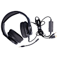 Miniatyrbillede 4 af 8: Gaming Headset Surround Sound Støjreducerende Over Ear Hovedtelefoner med Mikrofon og LED-lys til PS4