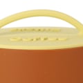 Miniatyrbillede 3 af 8: Kaffe filter opbevaringsholder letvægts silikoneholder anti-støv rund kaffe filter dispenser til hjem kaffebar karamel og ingefær