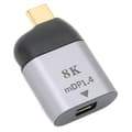Miniatyrbillede 8 af 8: USB C til MiniDP-adapter 8K ved 60Hz USB Type C til MiniDP han til hun-konverter understøtter Windows til Android