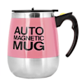 Miniatyrbild 1 av 8: Elektrisk kaffemugg med omrörning, självomrörande magnetisk mugg (rosa)
