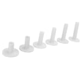 Miniatyrbilde 1 av 8: 6 stk Golf Gummi Tee Holder Golf Treningshjelpemiddel for Driving Range og Treningsmatte