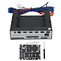 Miniatyrbild 1 av 8: Media Dashboard NGFF M.2 MSATA 16TB OTB One Click Backup Multifunktionell stationär dator Media Frontpanel