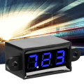Miniatyrbilde 2 av 8: Digital voltmeter 0,28 tommer to-leder DC 3,0-30V LED-skjermspenningsmåler Vanntett (blå)