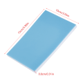 Miniatyrbild 2 av 5: DIY Stämpel Carving Block - Färgat smörgåsgummi Blue White